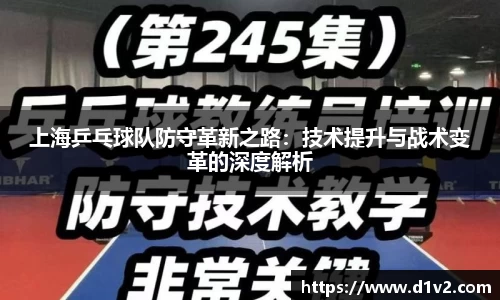 上海乒乓球队防守革新之路：技术提升与战术变革的深度解析